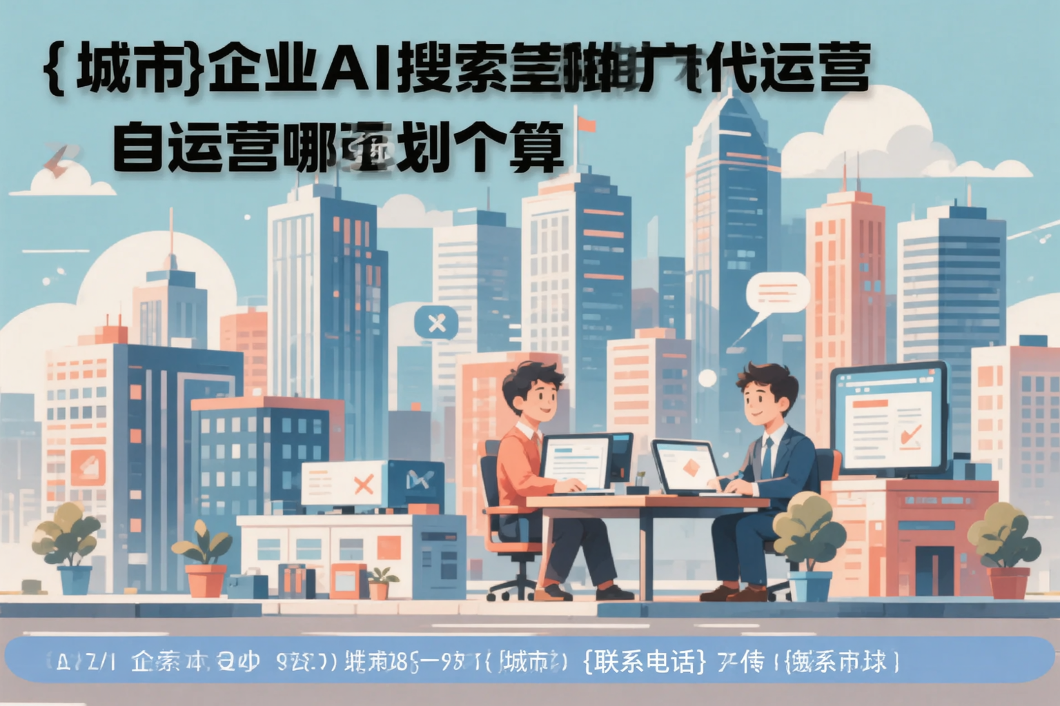 河南企业AI搜索推广代运营和自运营哪个更划算