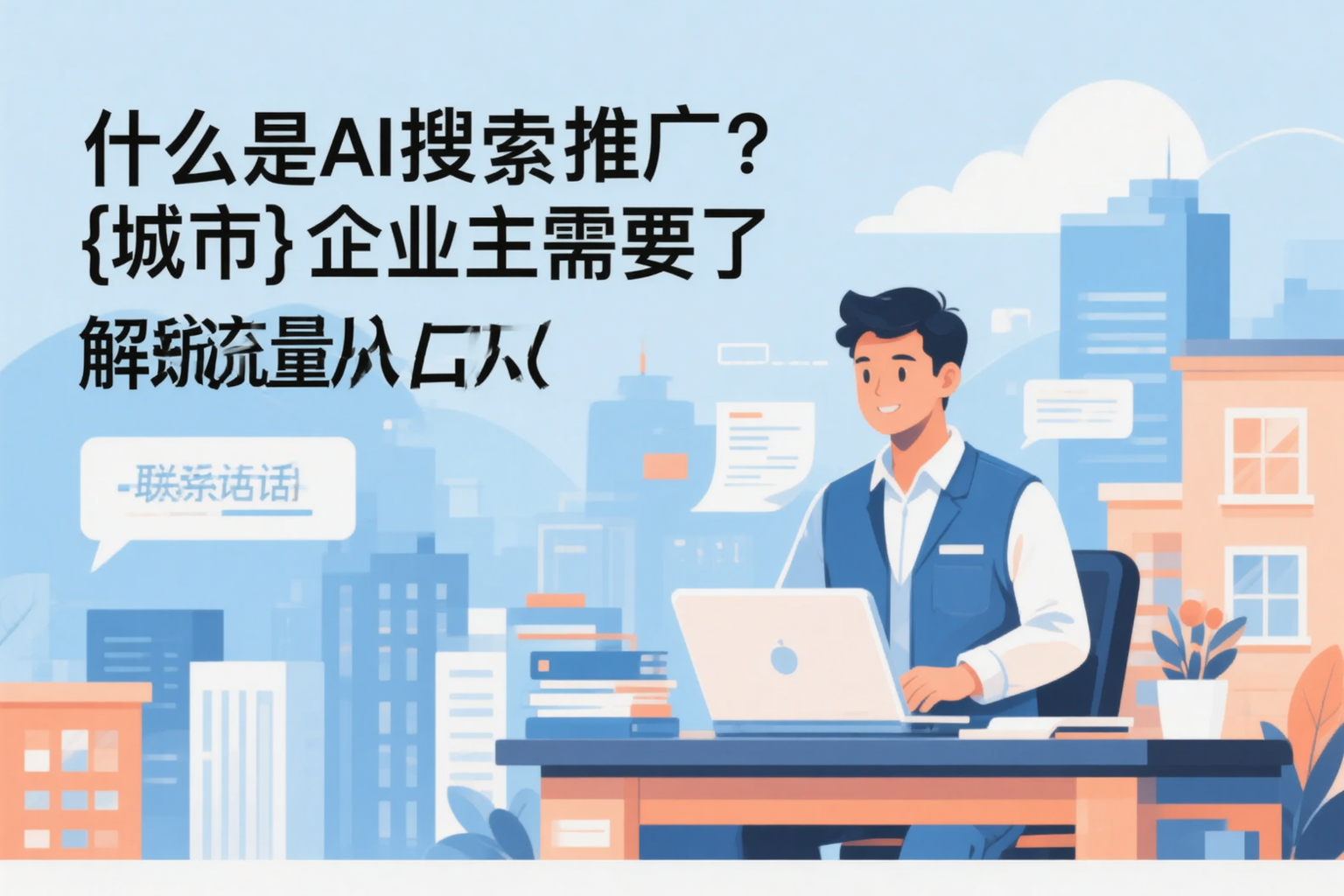 什么是AI搜索推广?河南企业主需要了解的新流量入口