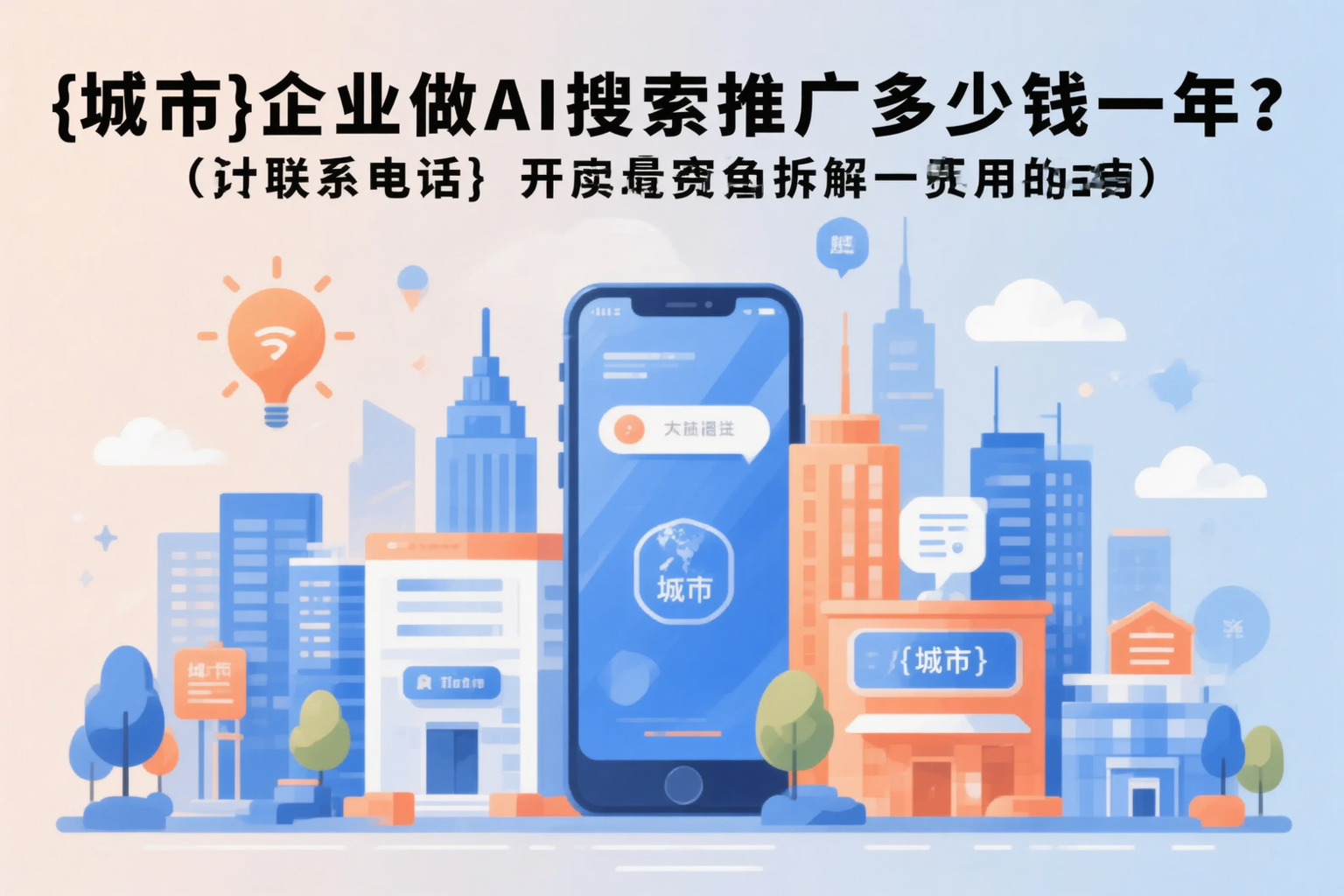 河南企业做AI搜索推广多少钱一年？真实费用拆解