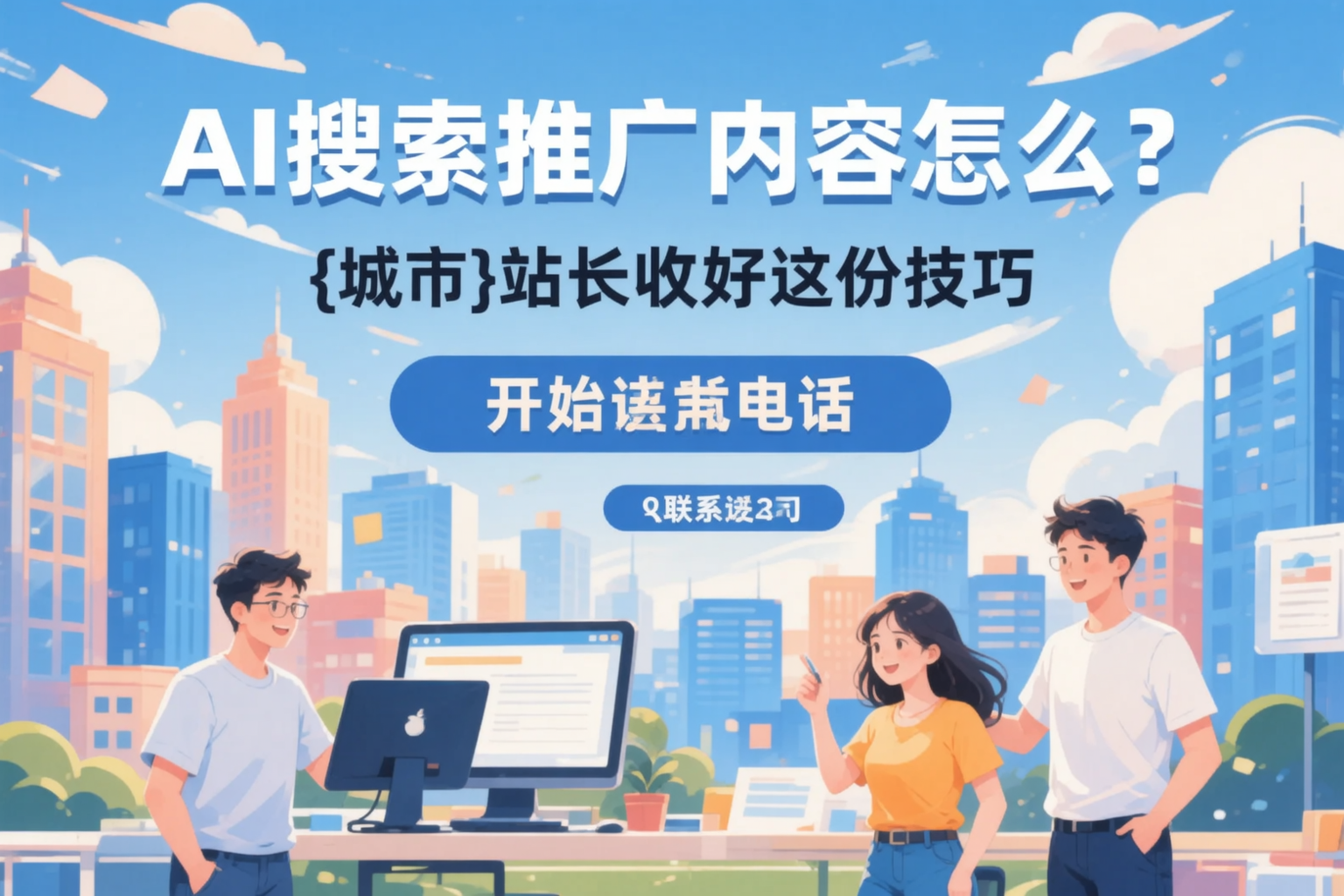 AI搜索推广内容怎么写？河南站长收好这份技巧