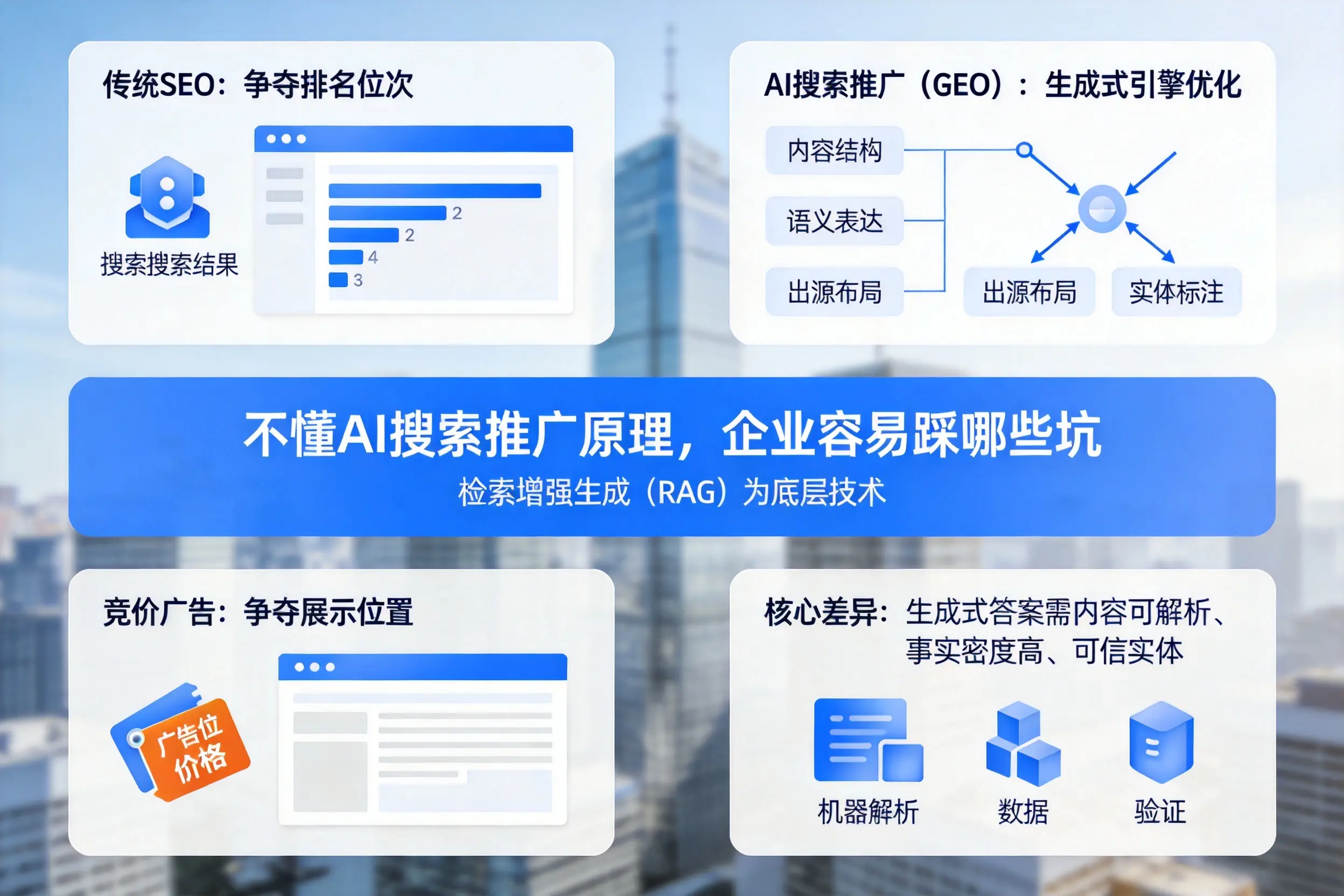 不懂AI搜索推广原理，河南企业容易踩哪些坑