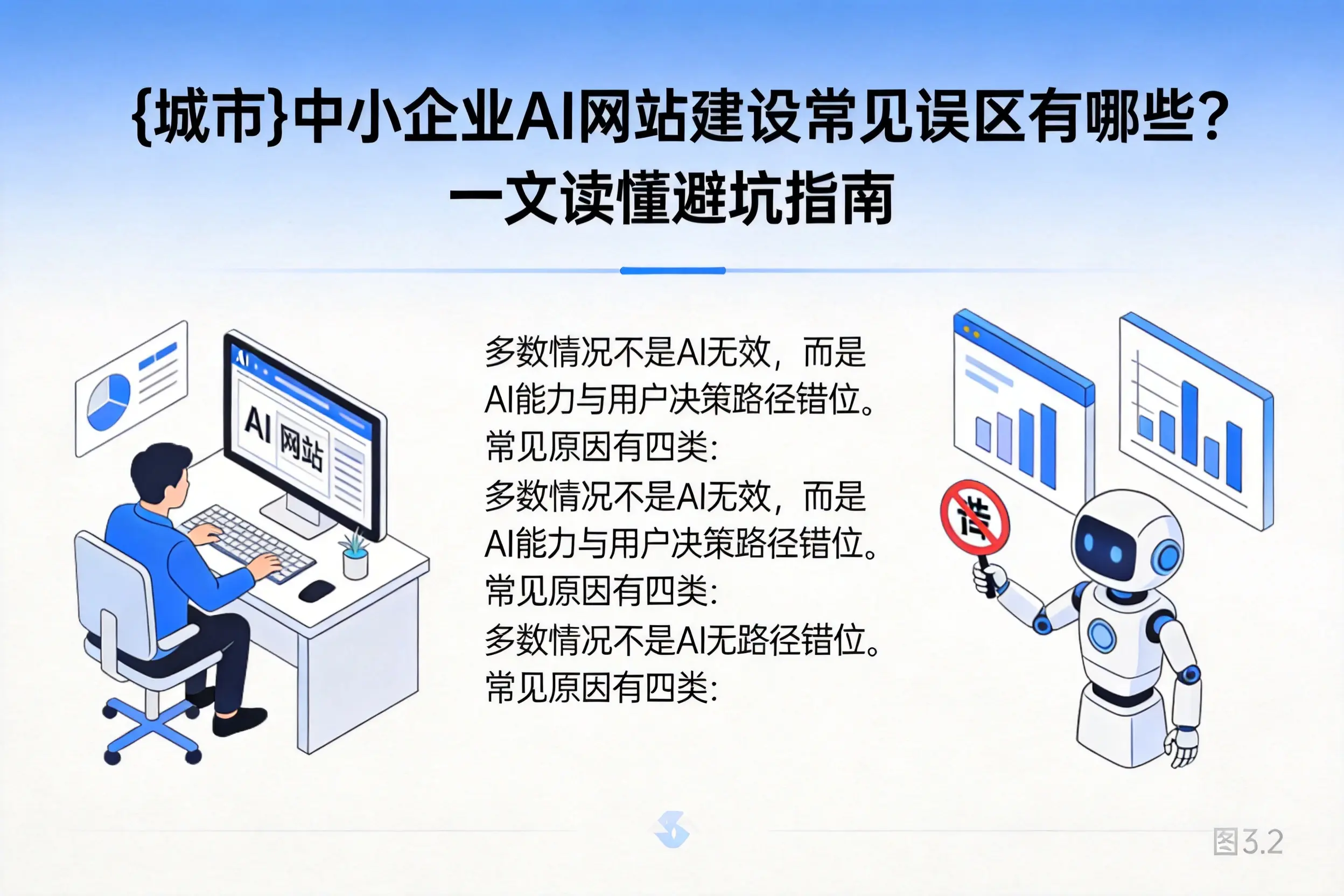 河南中小企业AI网站建设常见误区有哪些?一文读懂避坑指南