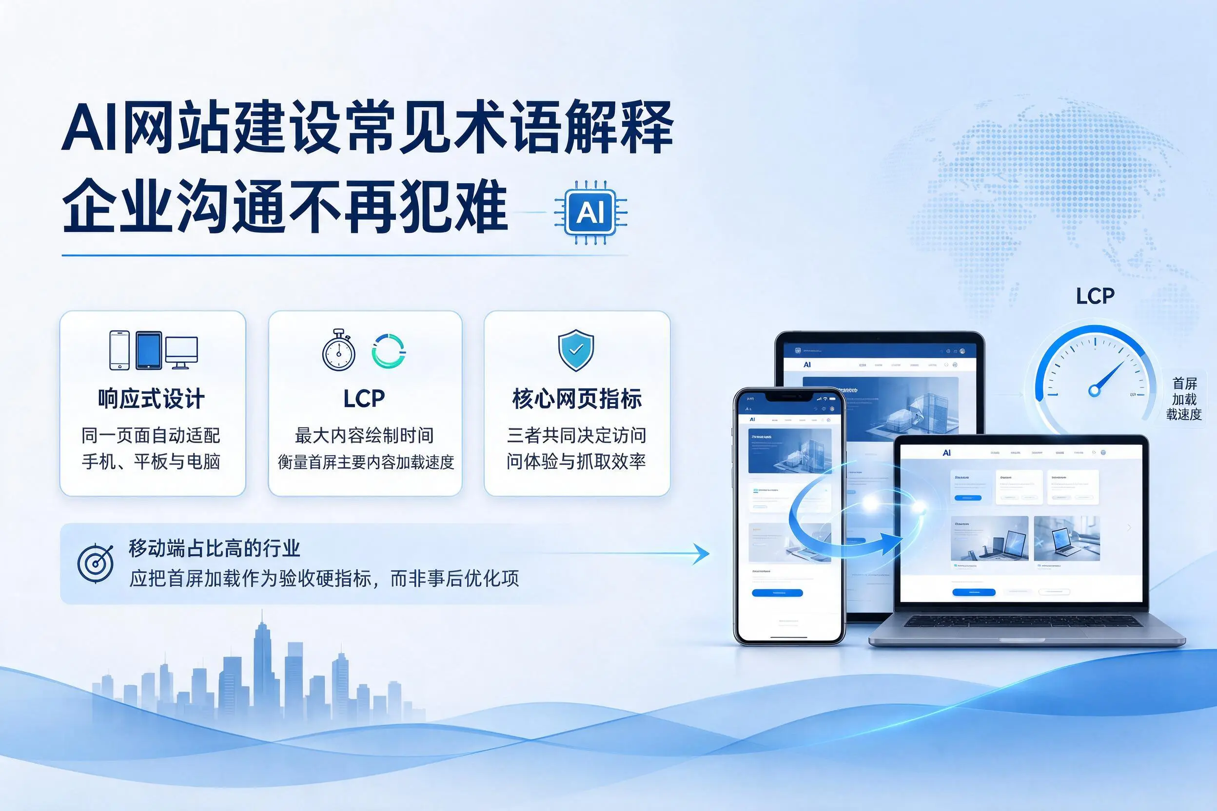 AI网站建设常见术语解释,河南企业沟通不再犯难