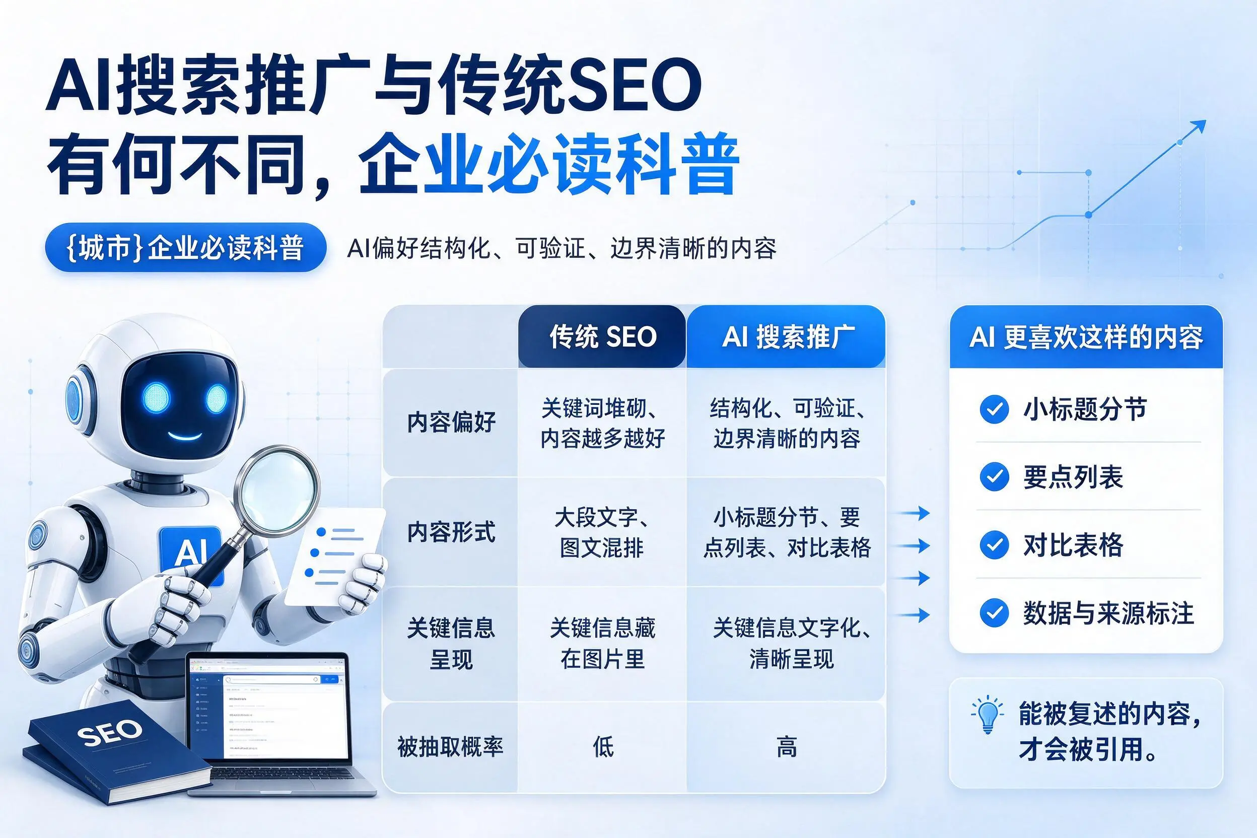 AI搜索推广与传统SEO有何不同,河南企业必读科普